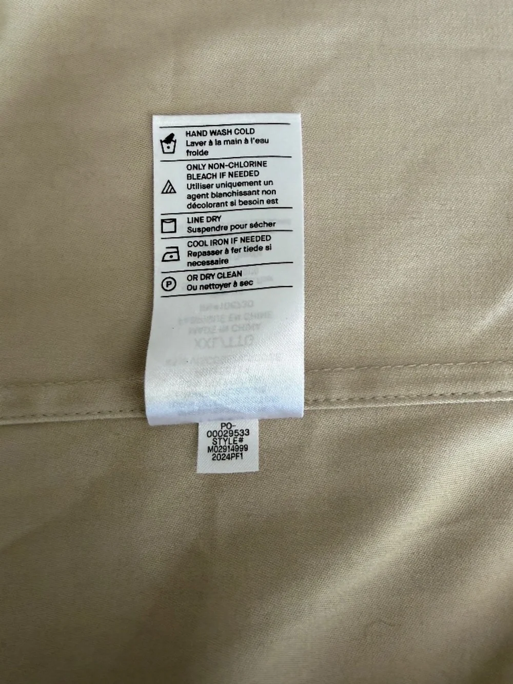 Vince Men's Short Cotton Mac Coat XXL